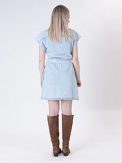 Abito denim chiaro