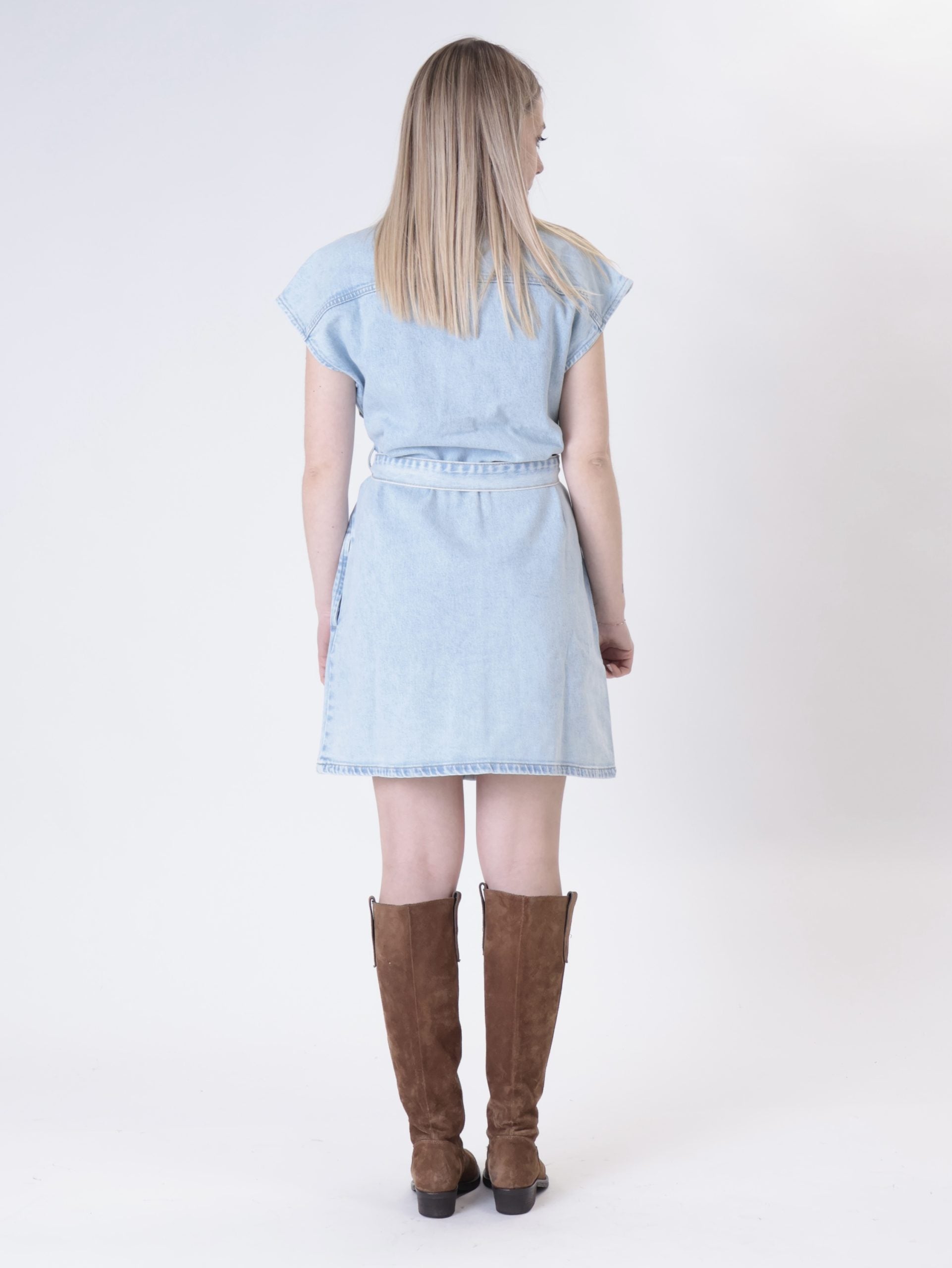 Abito denim chiaro