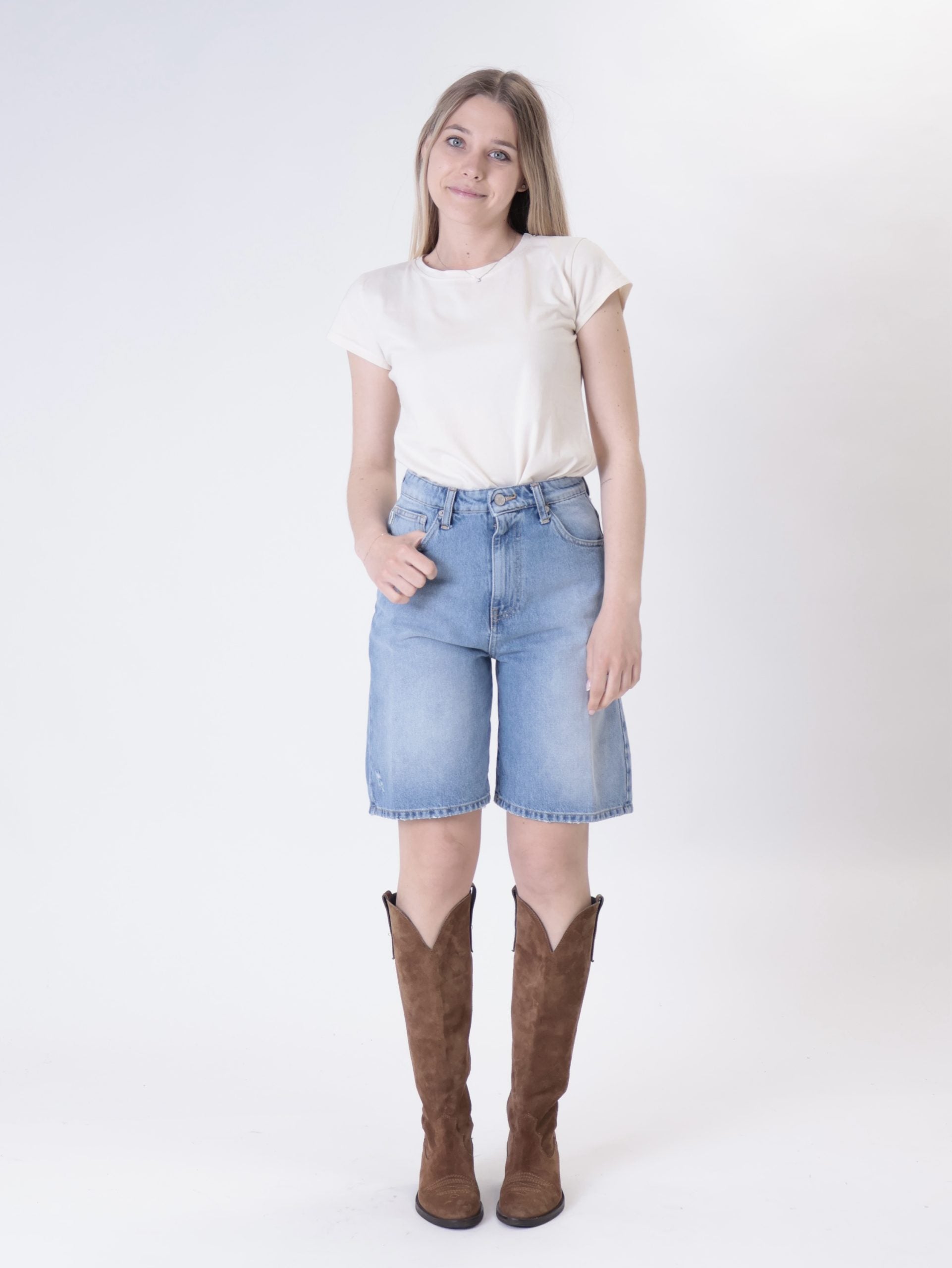 Bermuda jeans denim