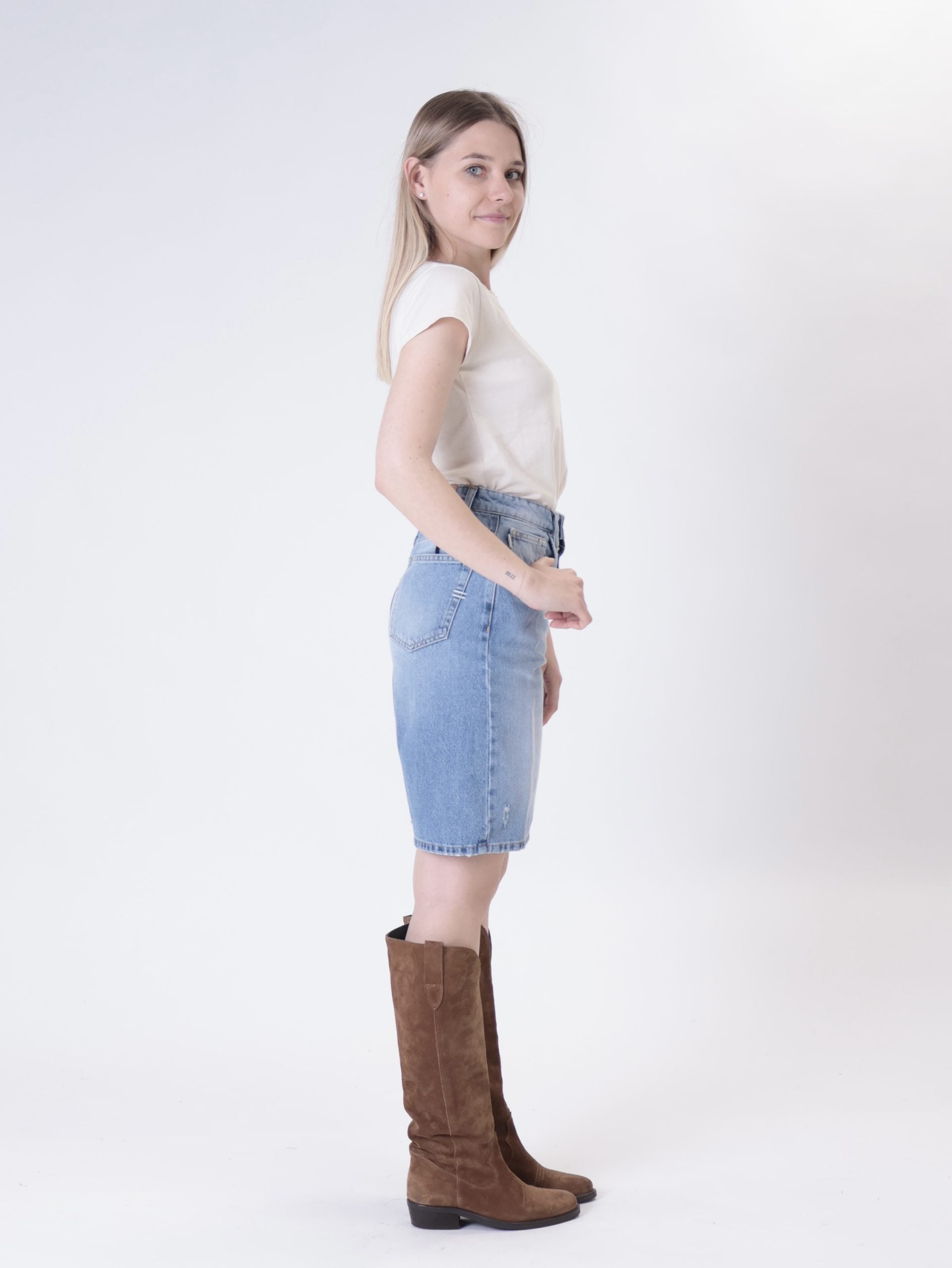 Bermuda jeans denim