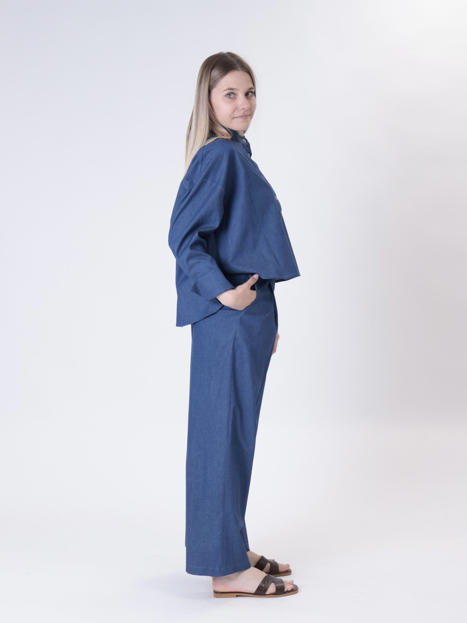 Camicia Lady chambray