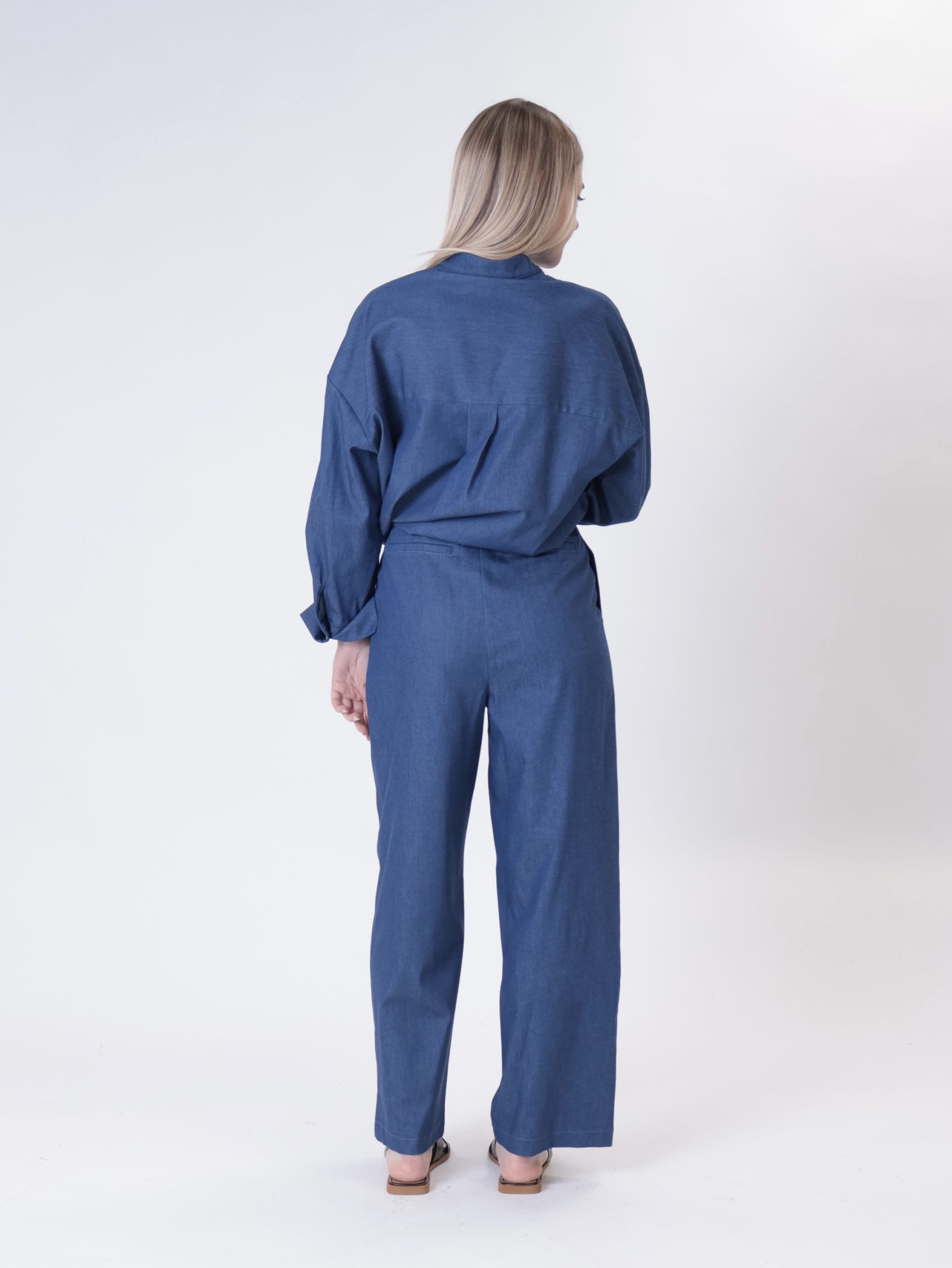 Pantalone Lady chambray