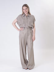 Desert cupro waistcoat