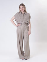 Desert cupro waistcoat