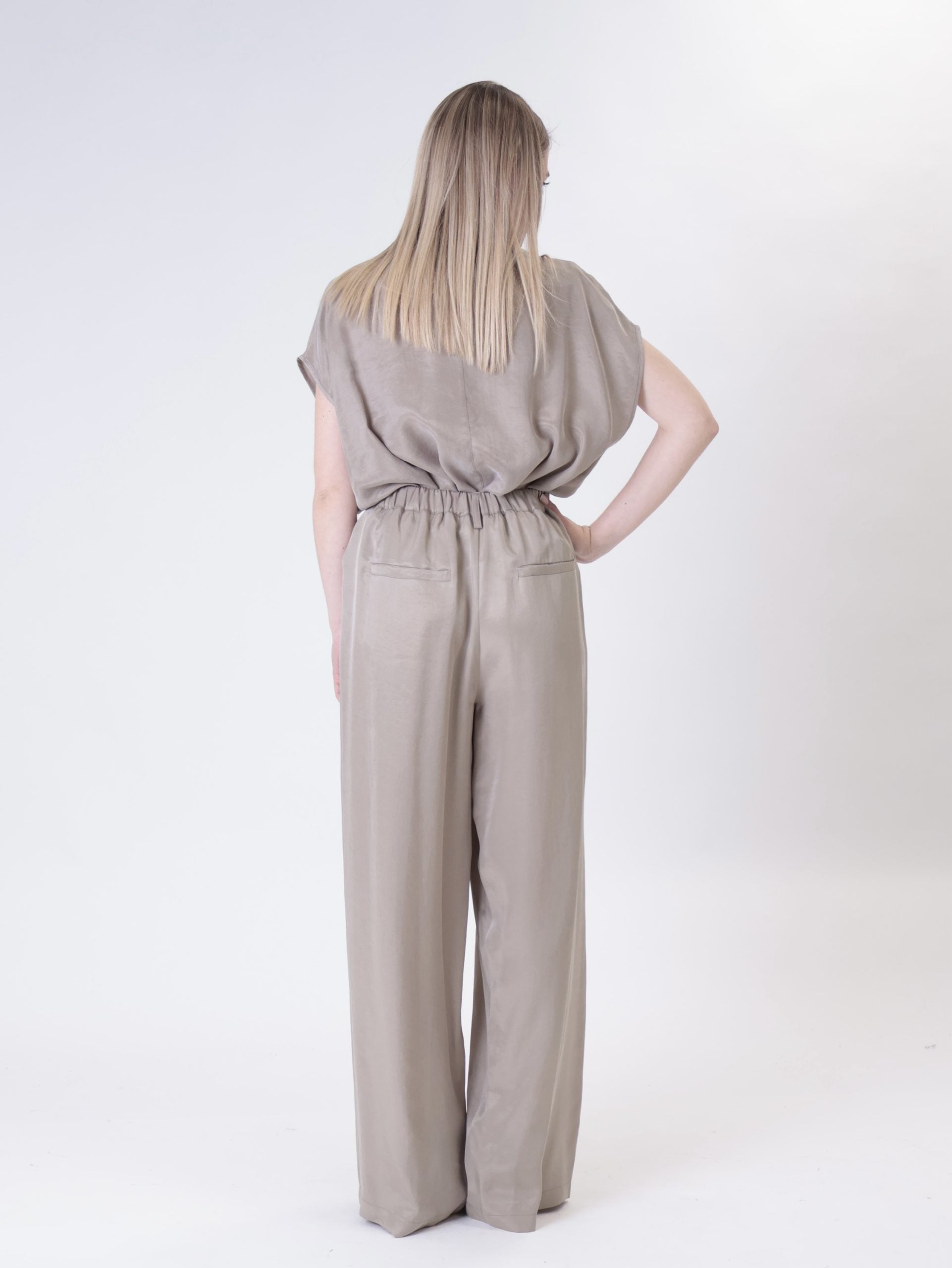 Desert cupro trousers