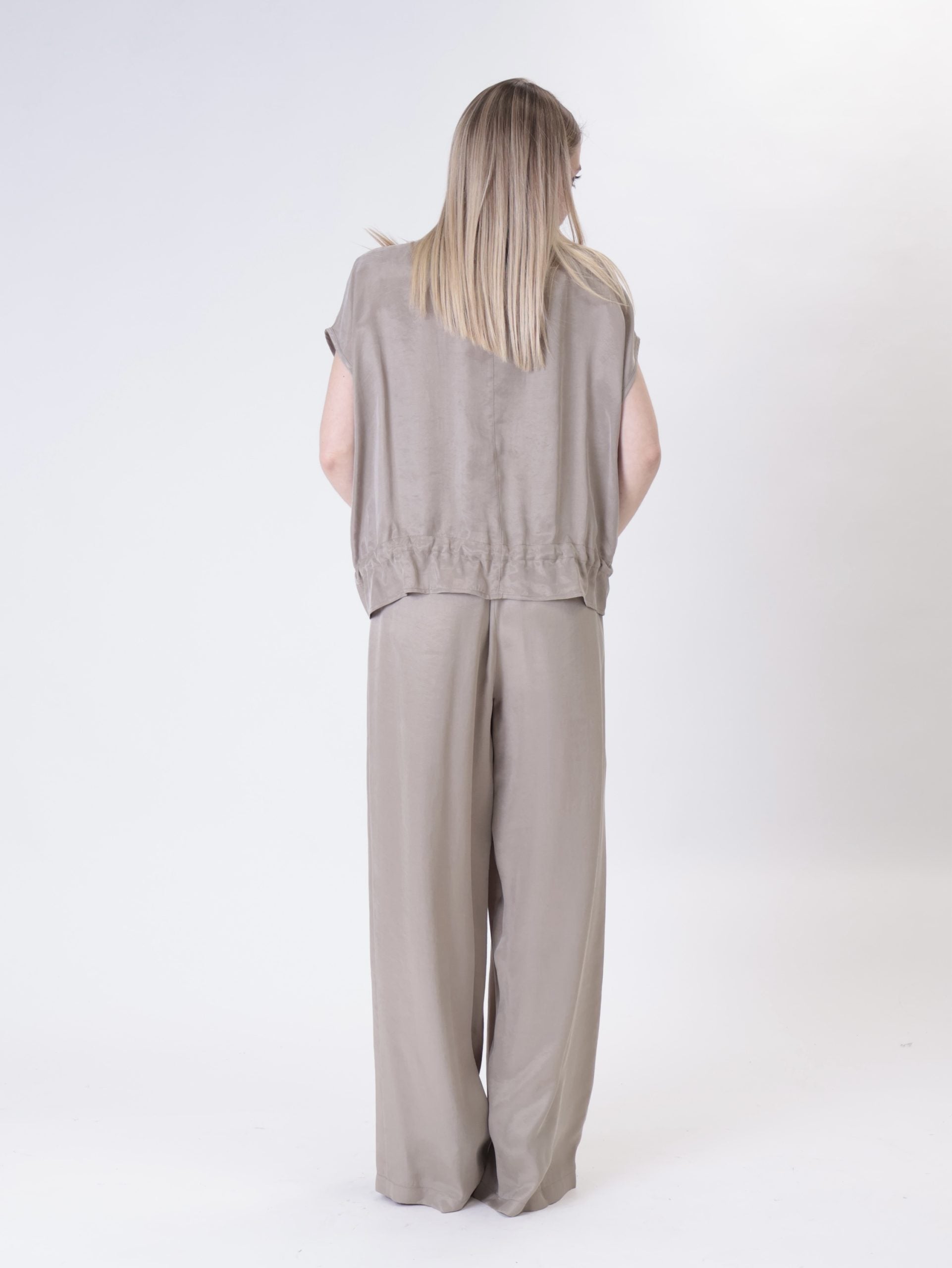 Desert cupro waistcoat
