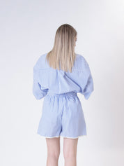 Camicia Rebi bianco/celeste