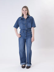 Salopette m/m denim blu