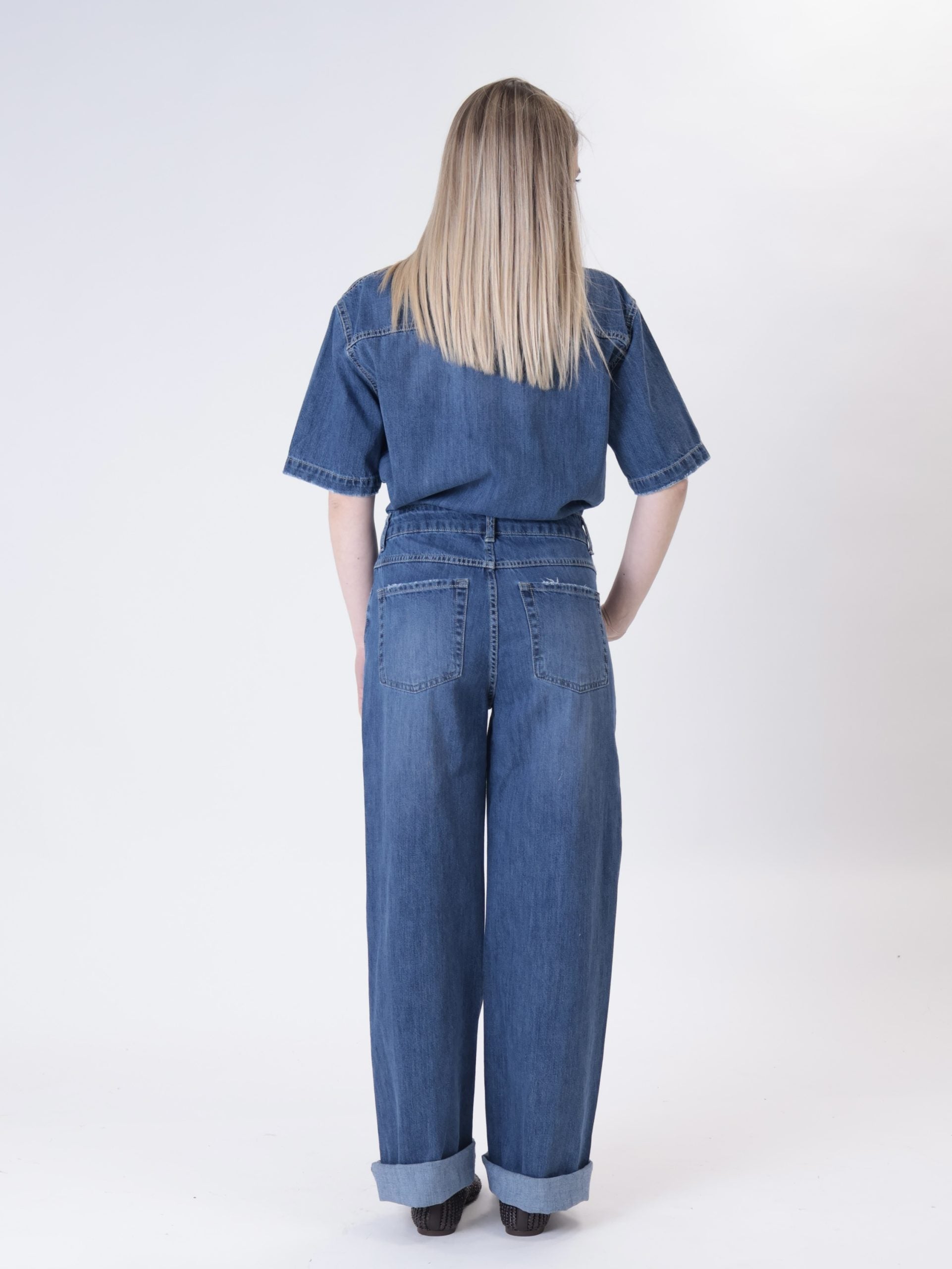 Salopette m/m denim blu