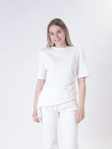 T-shirt pizzicata bianca