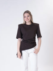 T-shirt pizzicata moro