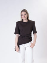 T-shirt pizzicata moro