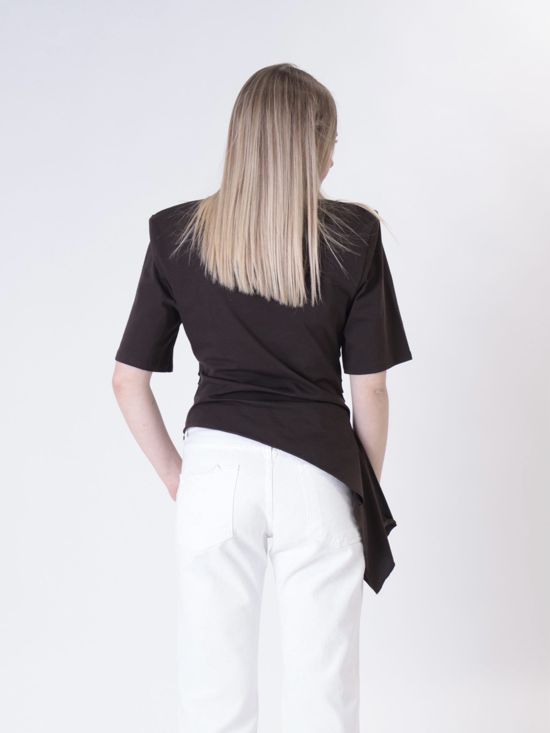 T-shirt pizzicata moro