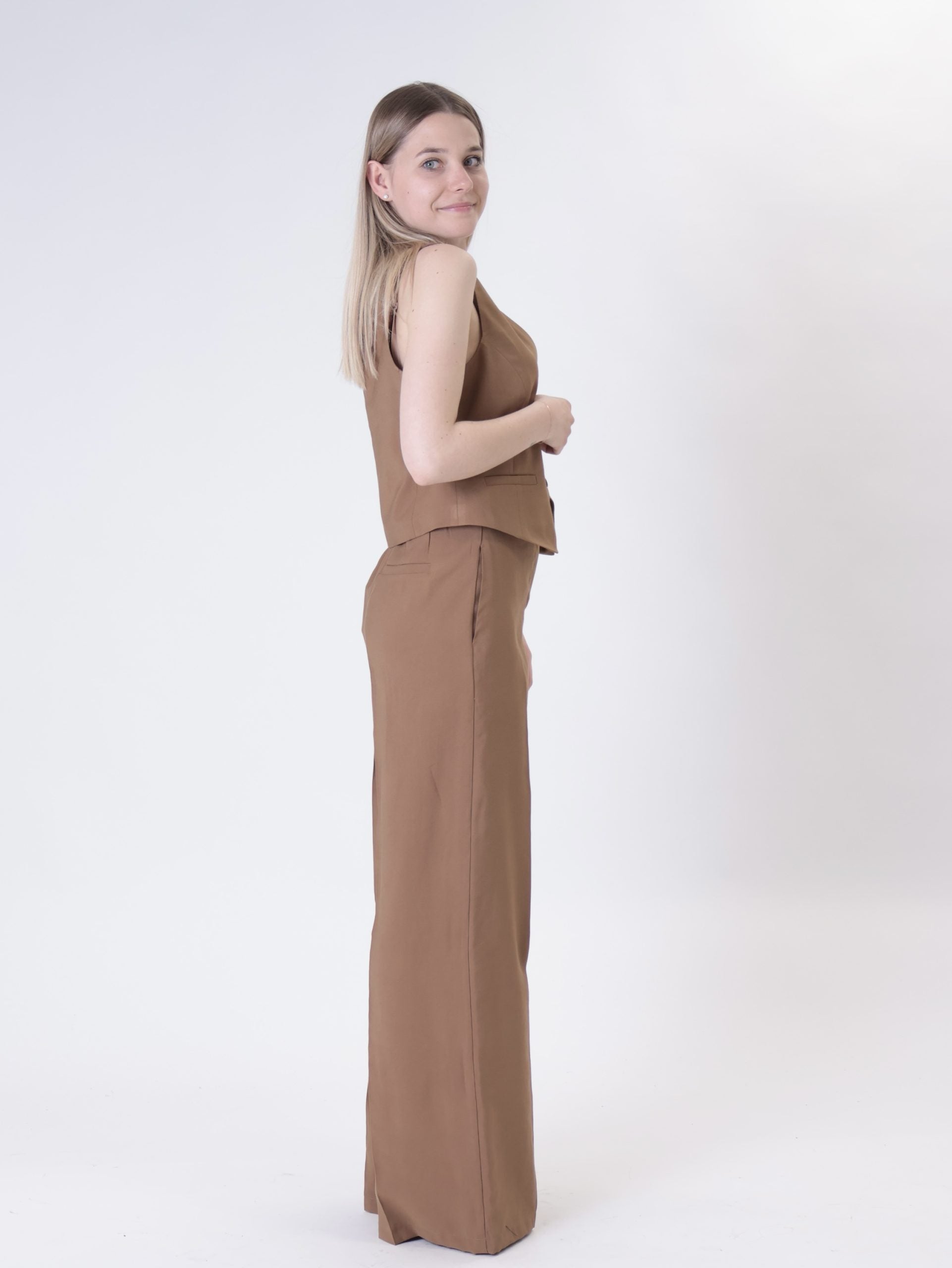 Bronze vest + trousers set