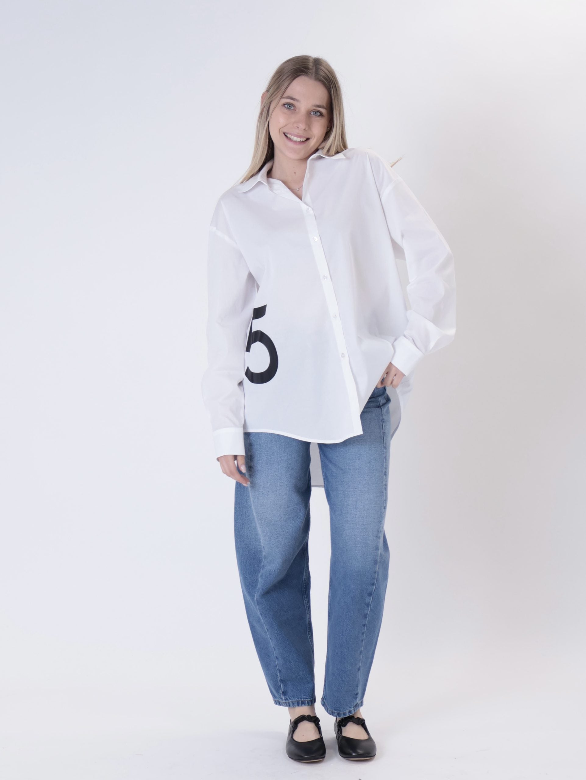 Camicia bianca macro n5