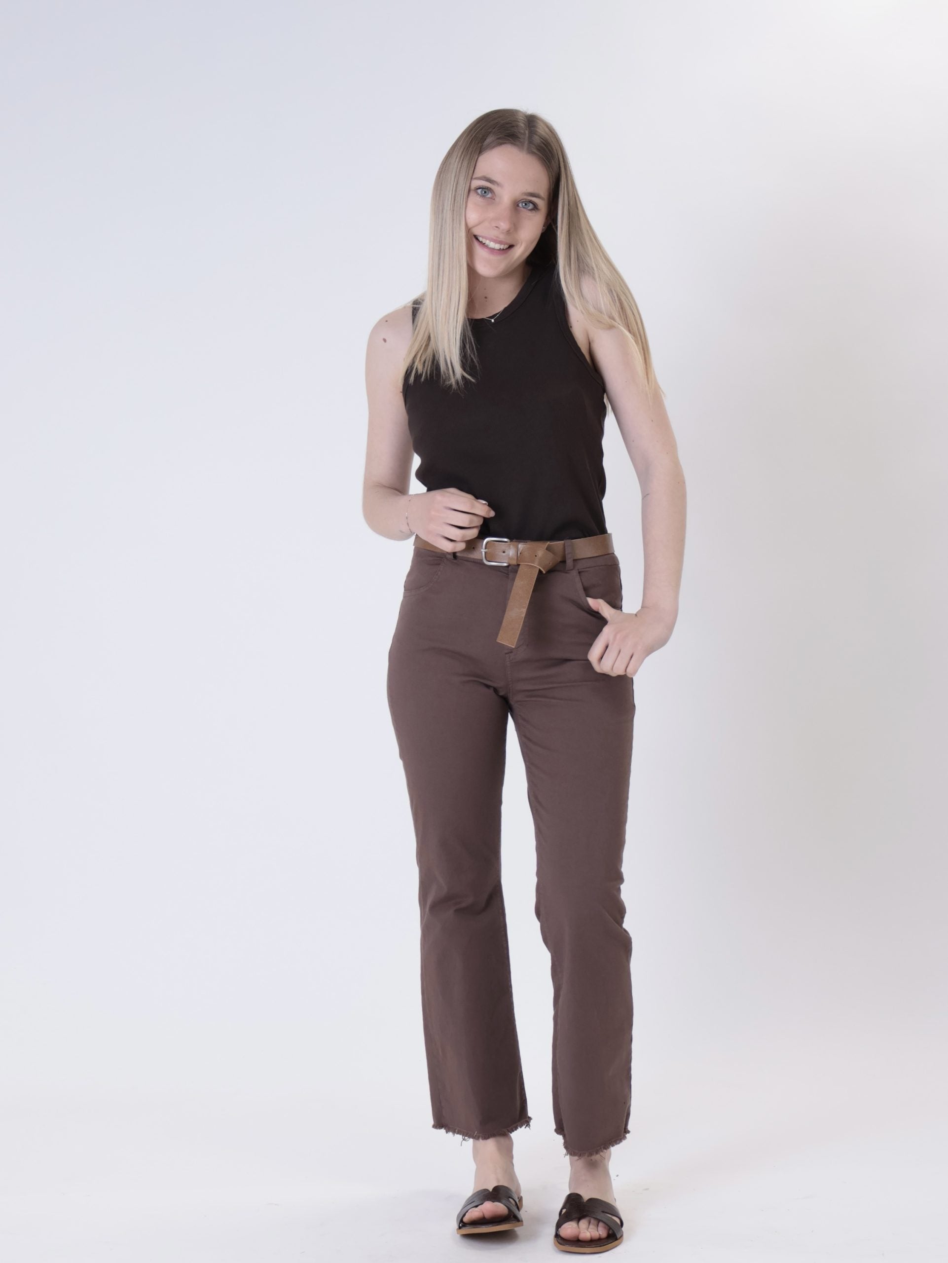 Pantalone trombetta moro
