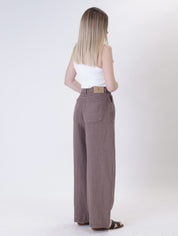 Beautiful pure linen chocolate trousers (XXS M PRE-ORDER 12/06)
