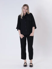 Camicia betta nero