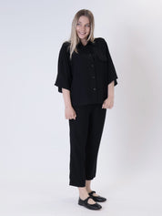 Black betta trousers
