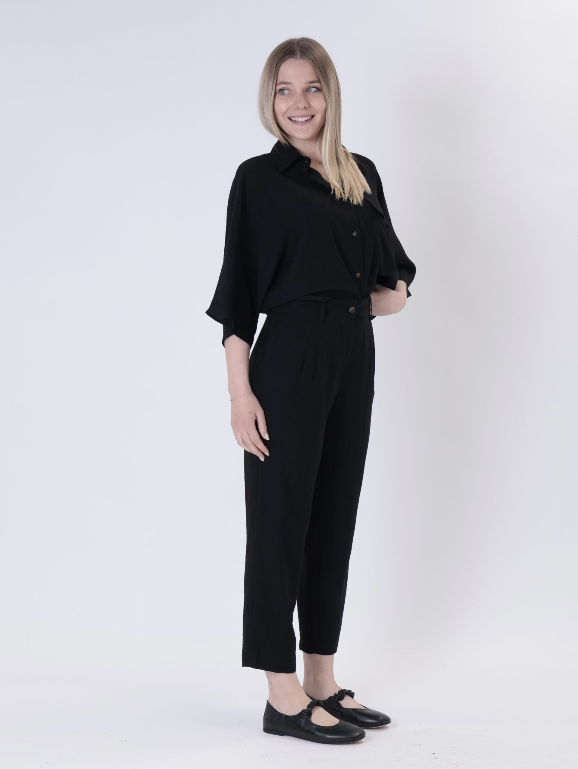 Black betta trousers