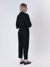 Black betta trousers