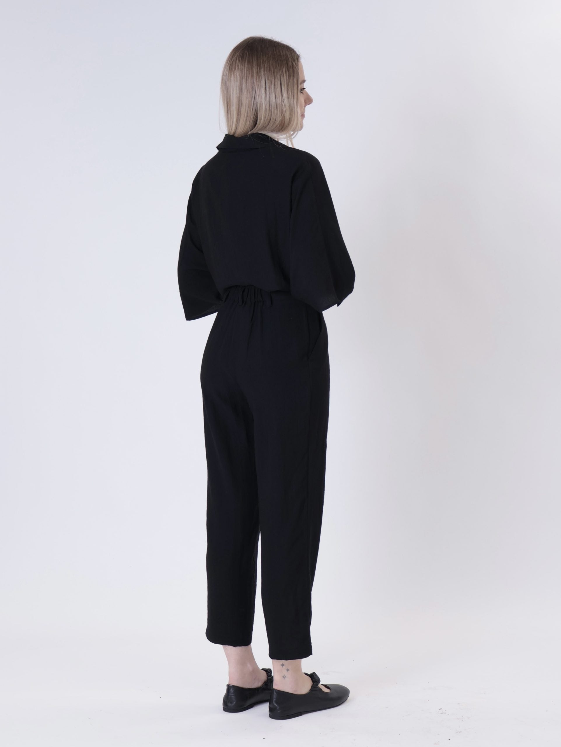 Black betta trousers