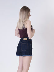 Isla denim shorts