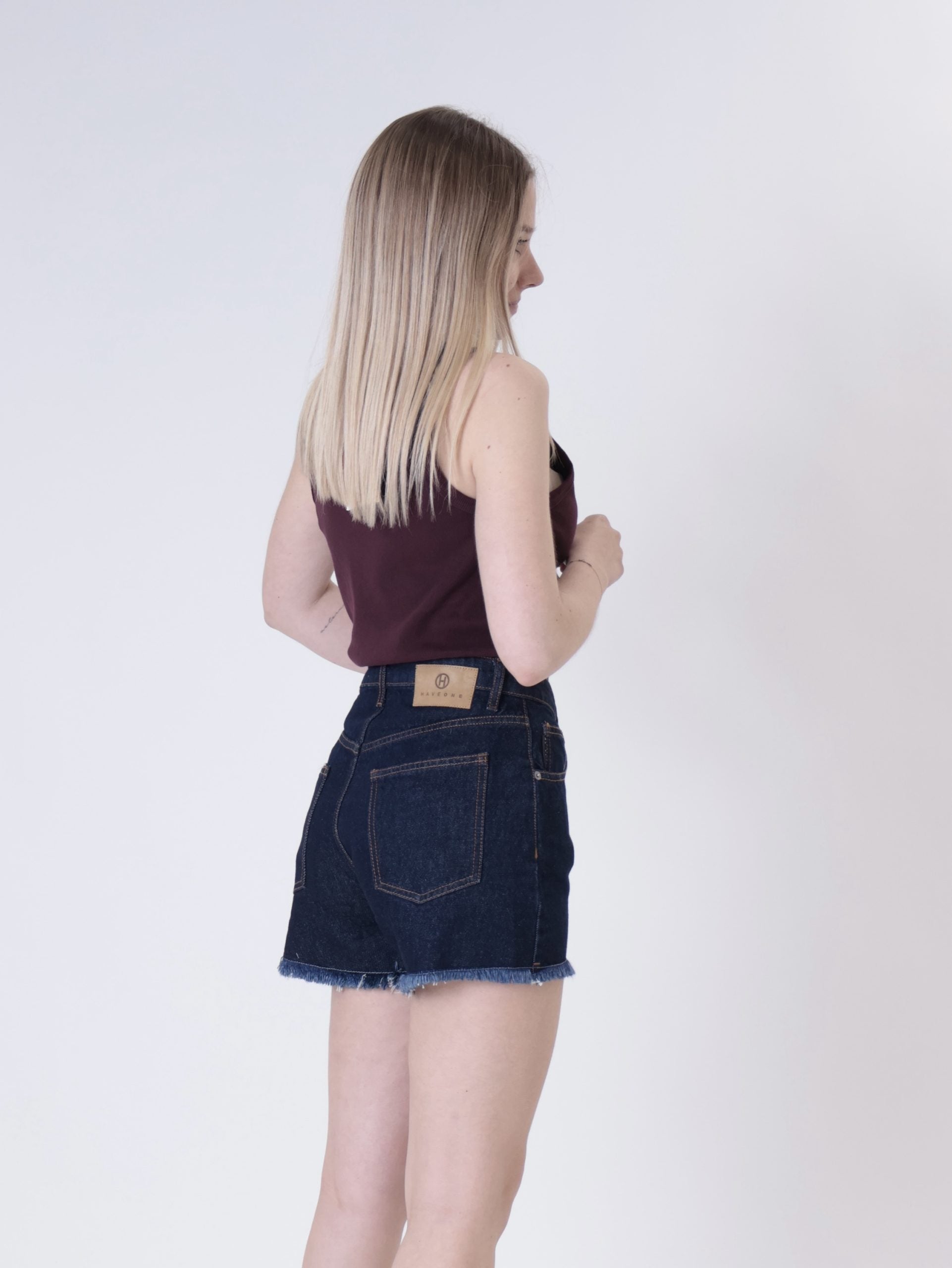 Isla denim shorts