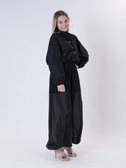 Camicia manica elastico firenze nero