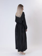 Black Florence jogger pants