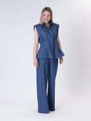 Top chambray