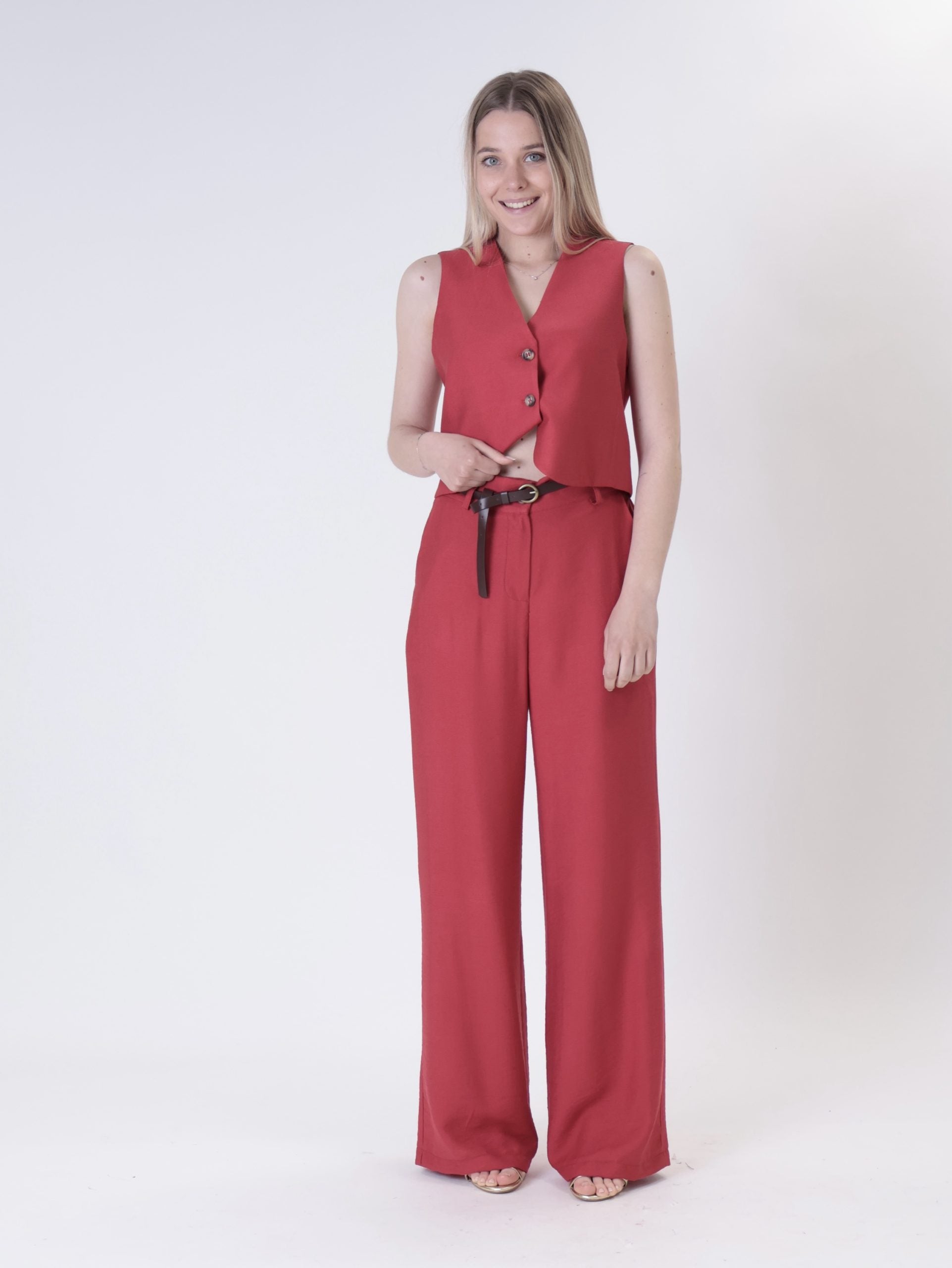 Pantalone lia ciliegia