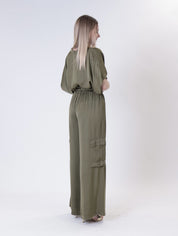 Cargo 100% viscose military