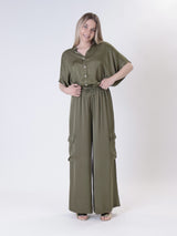 Cargo 100% viscose military