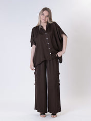 Blusa 100% viscosa moro