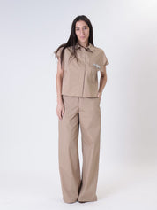 Pantalone nina cammello