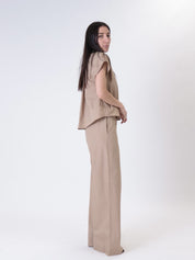 Pantalone nina cammello