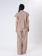 Nina camel shirt