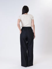 Pantalone nina nero