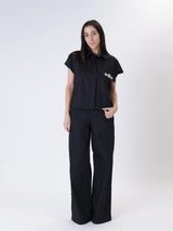 Camicia nina nero
