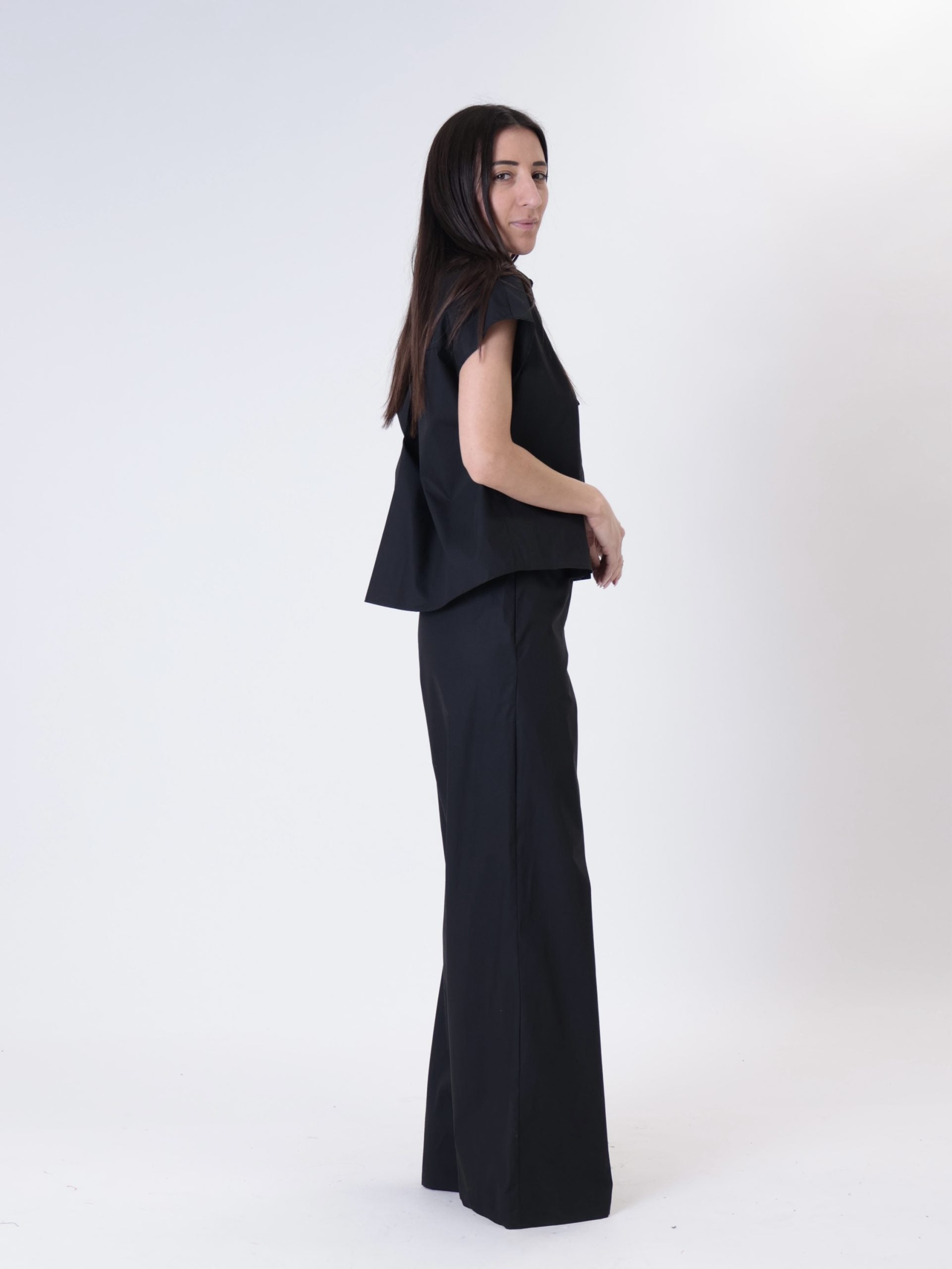Camicia nina nero