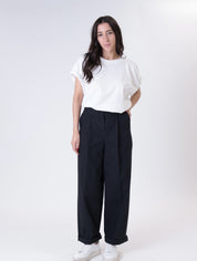 Lightweight black women's trousers
