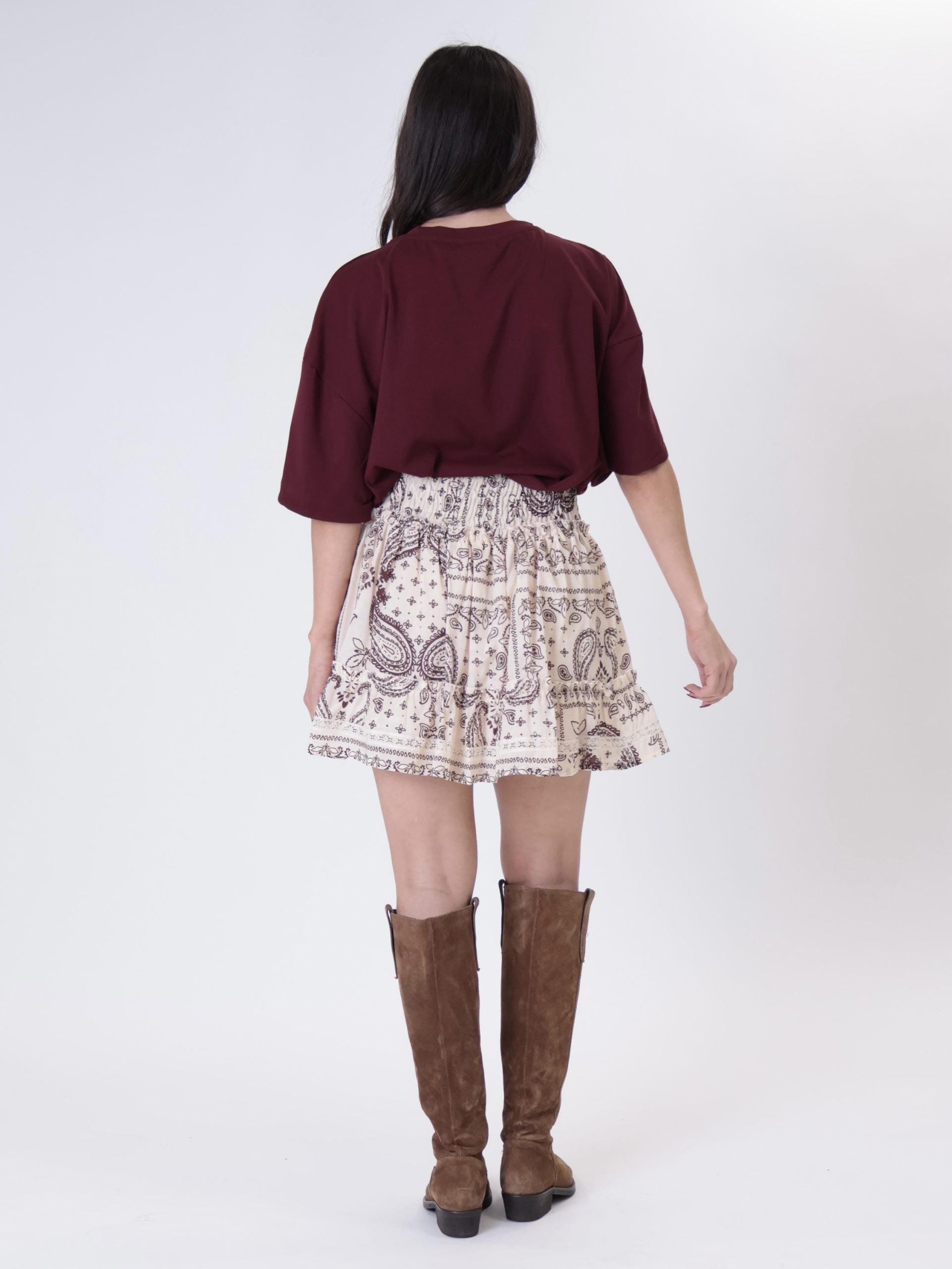 Skirt bandana butter
