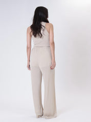 Pantalone lurex oro