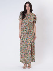 Belen mustard dress