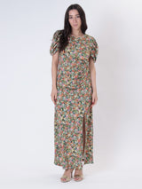 Belen mustard dress
