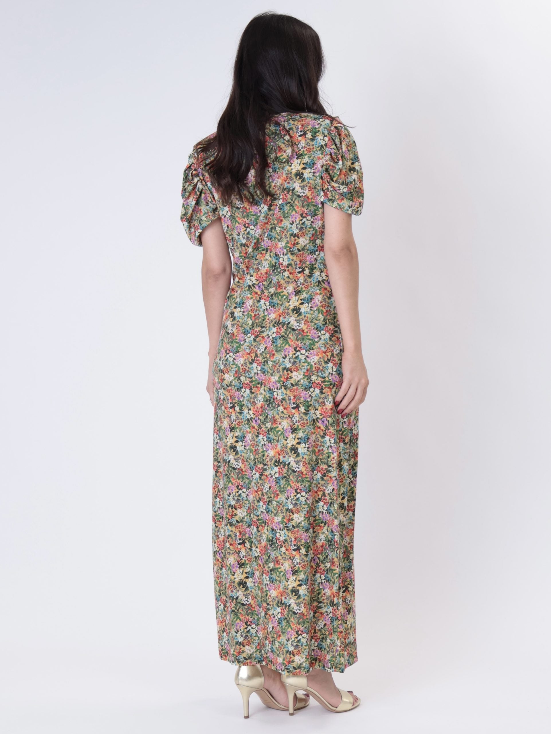 Belen mustard dress