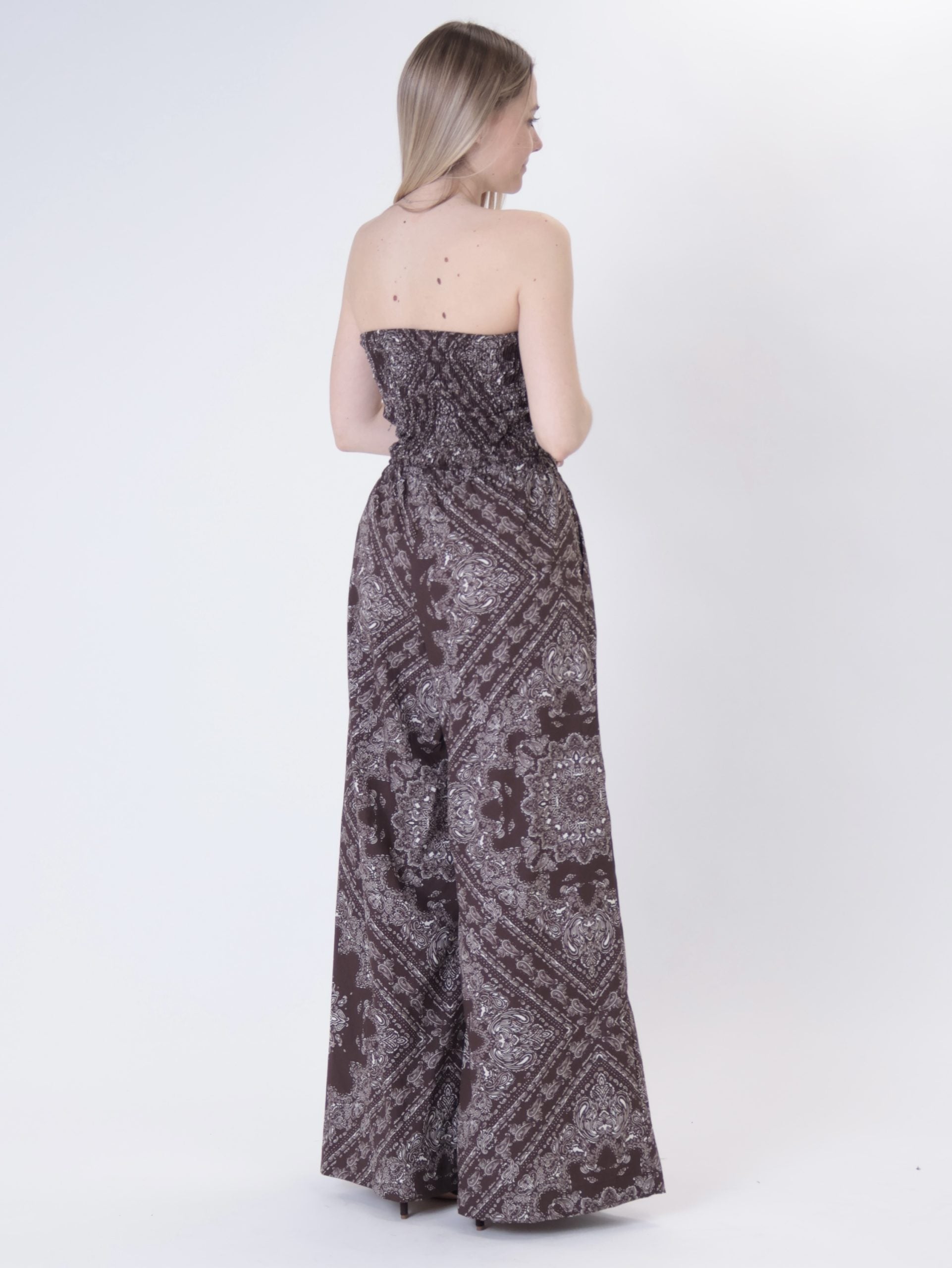 Top fazzoletto bandana moro