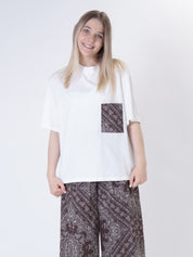 T-shirt tasca bandana moro