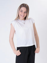 T-shirt collanina (scritta diversa) bianca PREORDINE 08/06